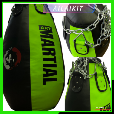 Bao Cát Quả Lê, Bao đấm Boxing Giọt Nước Nhồi Hoàn Thiện (Cao cấp 3 lớp) - Ailaikit