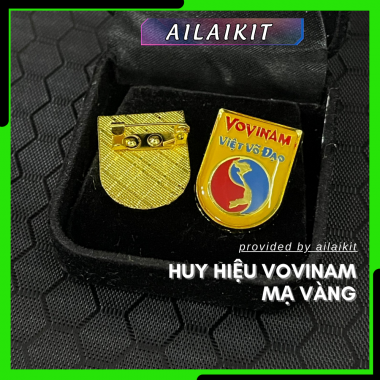 HUY HIỆU VOVINAM MẠ VÀNG - Ailaikit