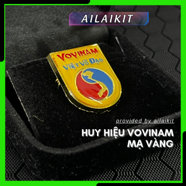 HUY HIỆU VOVINAM MẠ VÀNG - Ailaikit